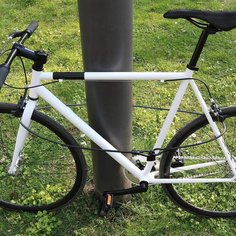 GUNGY 2M Bike Lock Cable Heavy Duty Cable Lock Security