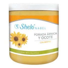 Pomada Arnica Y Ocote Shelo Nabel® 140grs.