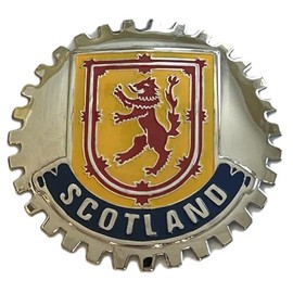 Scotland Coat of Arms Crest Car Grille Badge