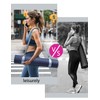 Yoga Mat Strap with Carabiner Clip, Adjustable Carrier for Yoga