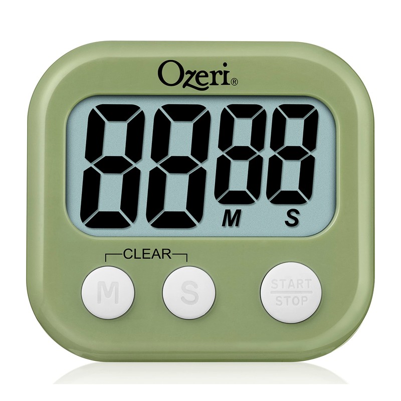 Ozeri Event Kitchen Timer, Calla Green