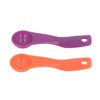 10pcs Sound Aid Sampling Spoon Clear ML G Scale Measuring