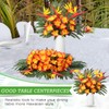 Hotop 8 Set/ 32 Pcs Artificial Tropical Flower Bouquets Bulk