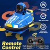 bessome 2 Pack Cartoon Remote Control Bumper Car for Toddlers-Mini
