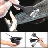 Professional Hair Dye Application Kit, 4-Piece Set with Mixing Bowl