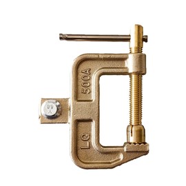 G Type Welding Earth Ground Clamp Solid Brass Copper,500A