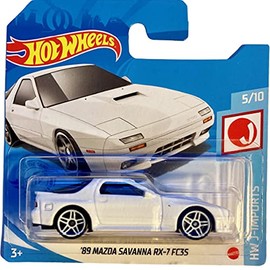 Hot Wheels '89 Mazda Savanna RX-7 FC35 HW J-Imports 5/10 (176/250) 2021 Short Card