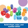 Learning Resources Snap-n-Learn Shape Snails - 20 Pieces, Age 18+