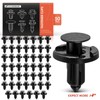 A-Premium 50PCS Nylon Push-On Retainer Fasteners Compatible with Nissan Altima,
