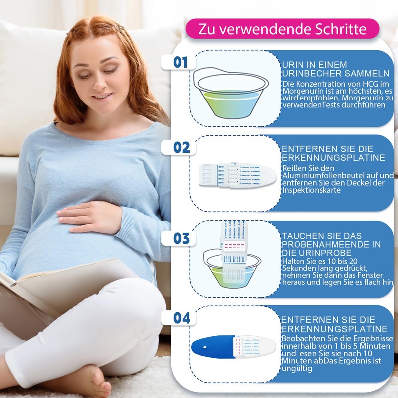 Pack of 3 Pregnancy Test, Pregnancy Test, Early Test, Professional