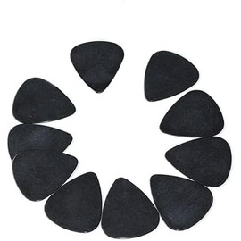 10Pcs Black Guitar Picks, Celluloid Guitar Plectrums for Your Electric, Acoustic, or Bass Guitar 0.5mm Guitar Picks and Bass Picks, Picks, Guitar nad Bass Accessories