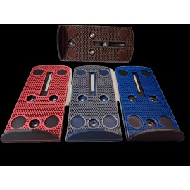 Mark B Heller Mount Your BOSE T4 or T8 Onto a Mic Stand or Speaker Stand with These Brackets - Black with Red Trim, Mic Stand Mount