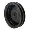 Aramox Power Steering Pulley for Chevy SB, Double Groove Power
