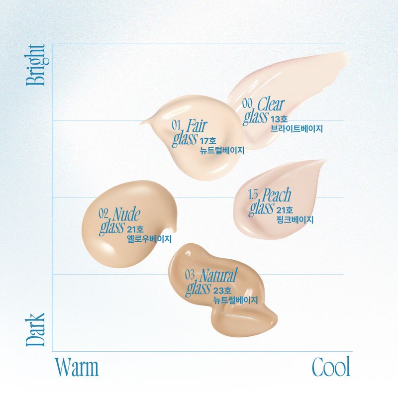 fwee Cushion Glass Original 13g - 03 Natural Glass (No.