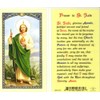 StealStreet SS-WJH-E24-320 Prayer to Saint Jude Clear Holy Cards