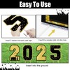 14Pcs Large Graduation Decorations 2025 Yard Signs, Class of 2025