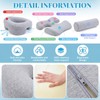 Face Down Massage Pillow and Breast Pillow Set for A-B