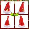 Hopearl Singing Christmas Hat Toy Dancing Glowing Rockin Shaking Electric