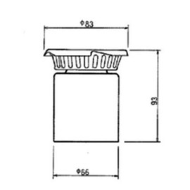 [K74 Strainer B] INAX/LIXIL Sunwave Kitchen Parts Strainer with Drain Dish for Public Sinks KJ Series