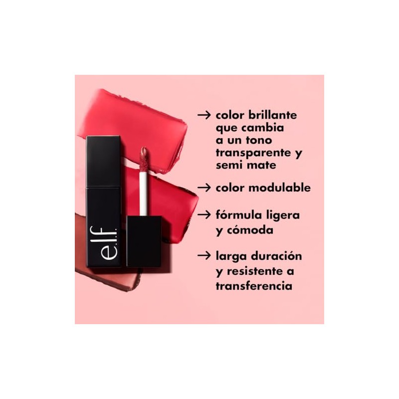 e.l.f. Cosmetics Glossy Lip Stain Tinte Labial Brillante Malva Intenso