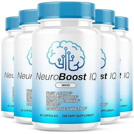 Healthly Neuro Boost IQ Advanced Brain Boosting Formula Supplement (300 Capsules) 5-Pack