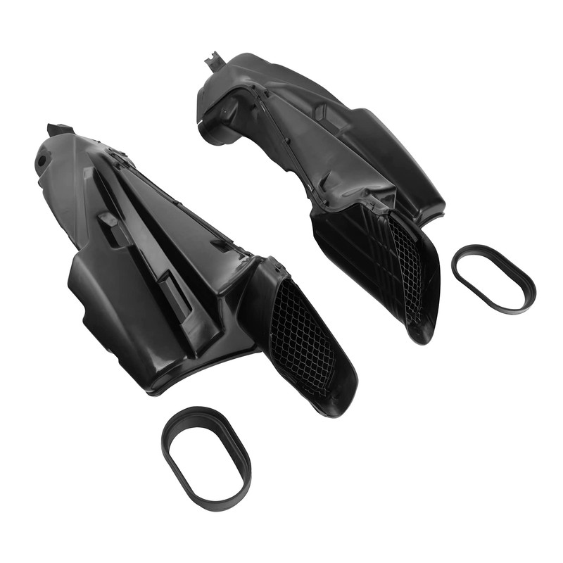 TCMT Black Ram Air Tubes Duct Intake Fits For SUZUKI