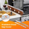 Stove Gap Covers, 25.6" Long & 0.4" Wide Stove Counter