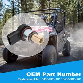 zayody Idle Air Control Valve IACV Compatible with Honda Rancher 420 TRX420 Rubicon 500 520 680 Foreman Pioneer 700 700-4 TRX700 MUV700 Idle Control Valve Replacement for 16430-HP6-A01 16430-HN8-A61