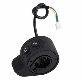 Ejoyous Throttle Accelerator, Electric Scooter Thumb Throttle Speed Control Finger Button Throttle Brake Integrated Switch Replacement for E Scooter