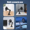 Magnetic Phone Holder for Car with Flexible Base Retractable Phone