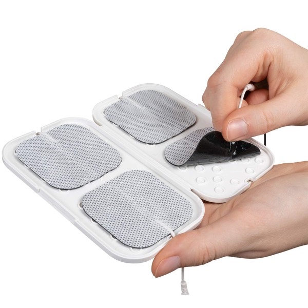 TENS 7000 TENS Unit Pad Holder, Holds (4) 2" X 2" Or (2) 2” x 4” TENS Unit Replacement Pads
