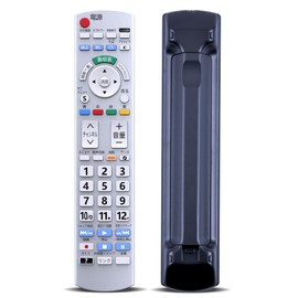 TV Remote Control N2QAYB000836 for Panasonic Panasonic VIERA LCD TV Remote Control Comfortable Touch Sensitive Response Compatible with VIERA Models TH-32A320 TH-L24X6 TH-L32X6