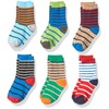Jefferies Socks Boys' Little Stripe Cotton Crew Socks 6 Pair