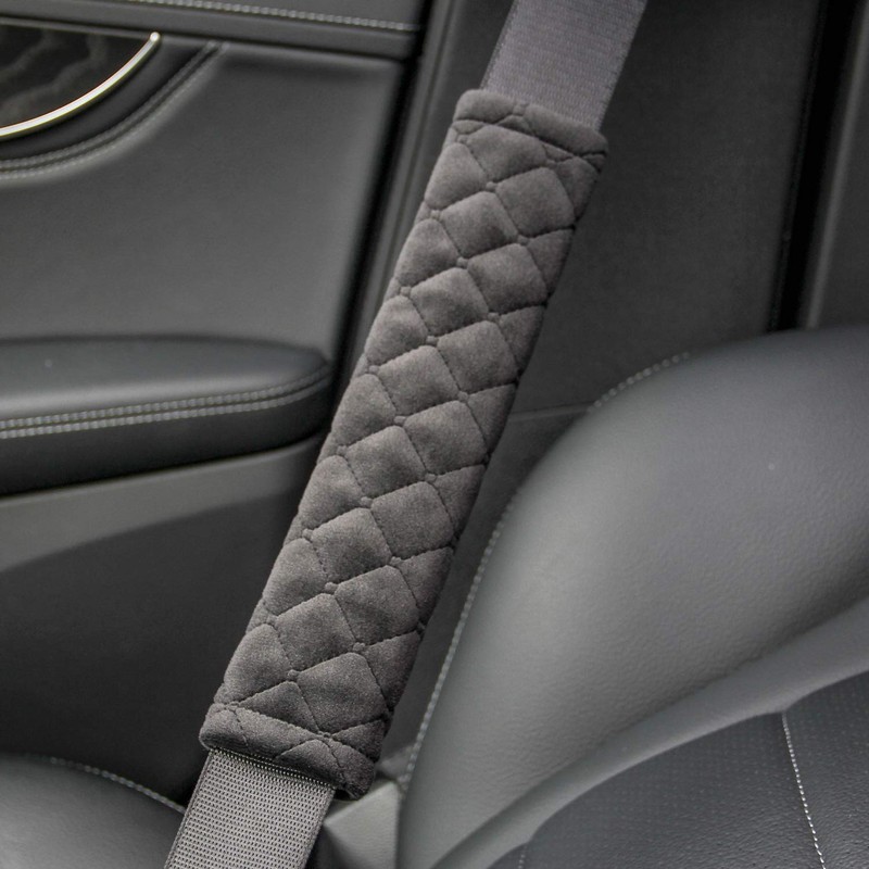 Amooca Soft Auto Seat Belt Cover Seatbelt Shoulder Pad 2