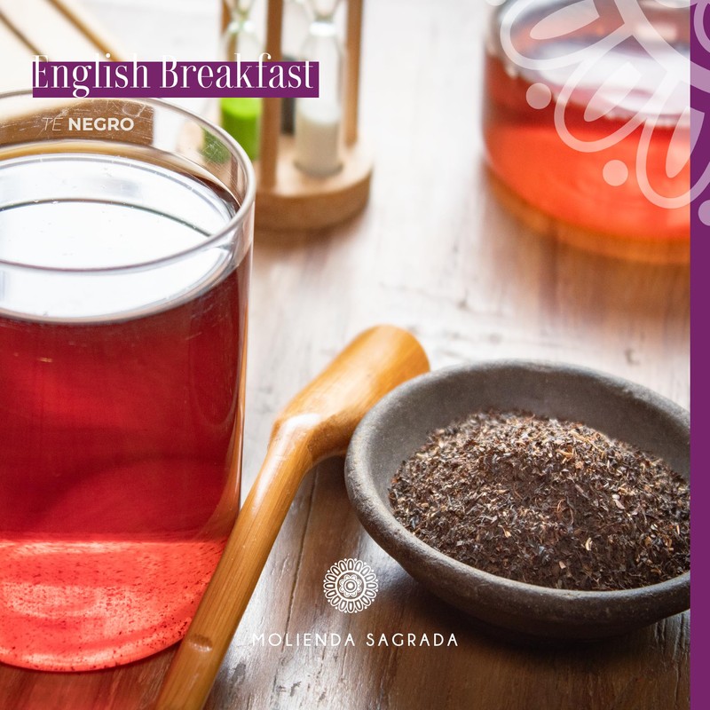 Molienda Sagrada, Té Negro English Breakfast, 150 gr.