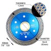 2 Pack 3-3/8" /85mm Super Thin Diamond Saw Blade for