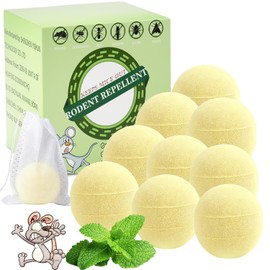 Natural Peppermint Oil Rodent Repellent Balls - 8 Pack