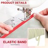 PATIKIL Elastic Bands 6mm x 45 Meters, Polyester Flat Elastic