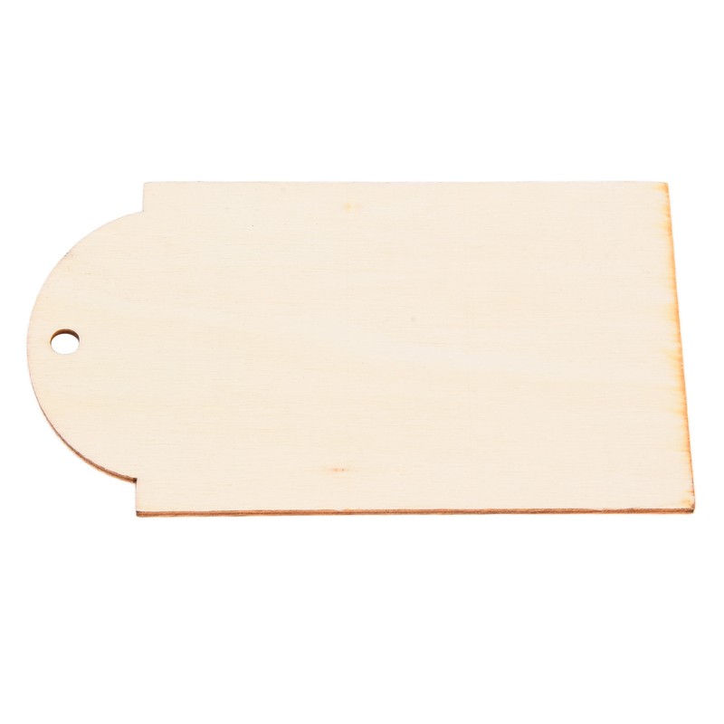 50pcs Wood Pieces DIY Natural Rustic Unfinished Wood with Hemp