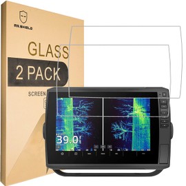 Mr.Shield Screen Protector compatible with Garmin EchoMAP Ultra 102SV/106SV, Ultra 2 102SV [Tempered Glass] [2-PACK] [Japan Glass with 9H Hardness]