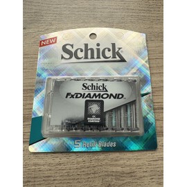 For Schick Schick FX Diamond Razor Refill Blades - 1 Pack, 5 Cartridges New