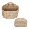 Hanging Basket Seagrass Woven Wall Hanging Storage Basket Organizer for