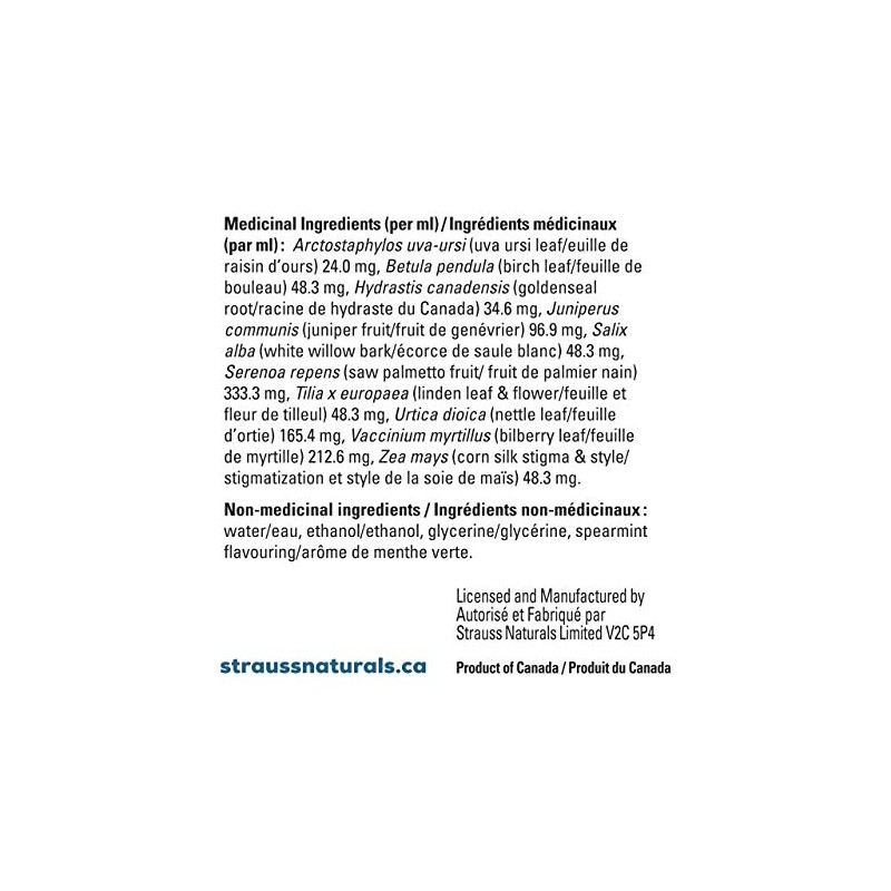 Strauss Heartdrops Strauss Naturals Prostate Drops C Prostate Supplement for