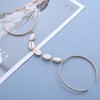 Cybche Boho Upper Arm Cuff Bangle Bracelet Gold Shell Tassel