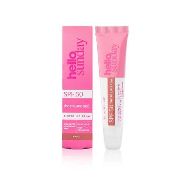 Hello Sunday The Mauve One Tinted Lip Balm SPF50 15ml