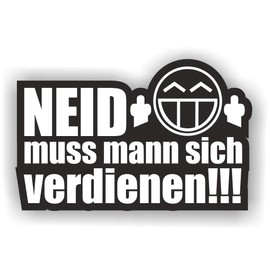 NEIS Mean You Deserve Shocker Hand Car Sticker Tuning OEM DUB Decal Bombing Stickerbomb Fun W