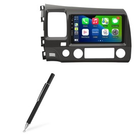 BoxWave Stylus Pen Compatible with Dasaita Car Radio 9" (Toyota RAV4) - FineTouch Capacitive Stylus, Super Precise Stylus Pen - Jet Black