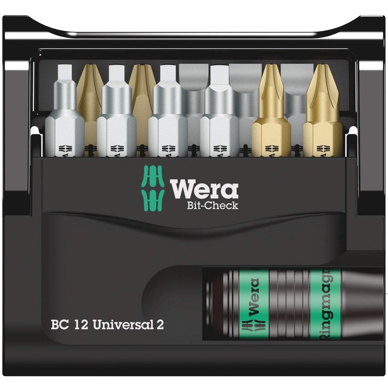 Wera 5057429001 Bit-Check 12 Universal 2, 1 Set