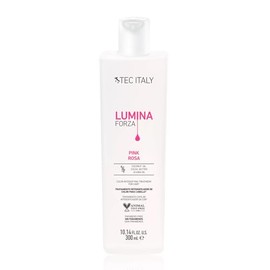 TEC ITALY Lumina Forza Color Rosa Matiza y Revitaliza Brillo Cabello 300 ml | Matizador rosa: revitaliza, intensifica, matiza o neutraliza el cabello 