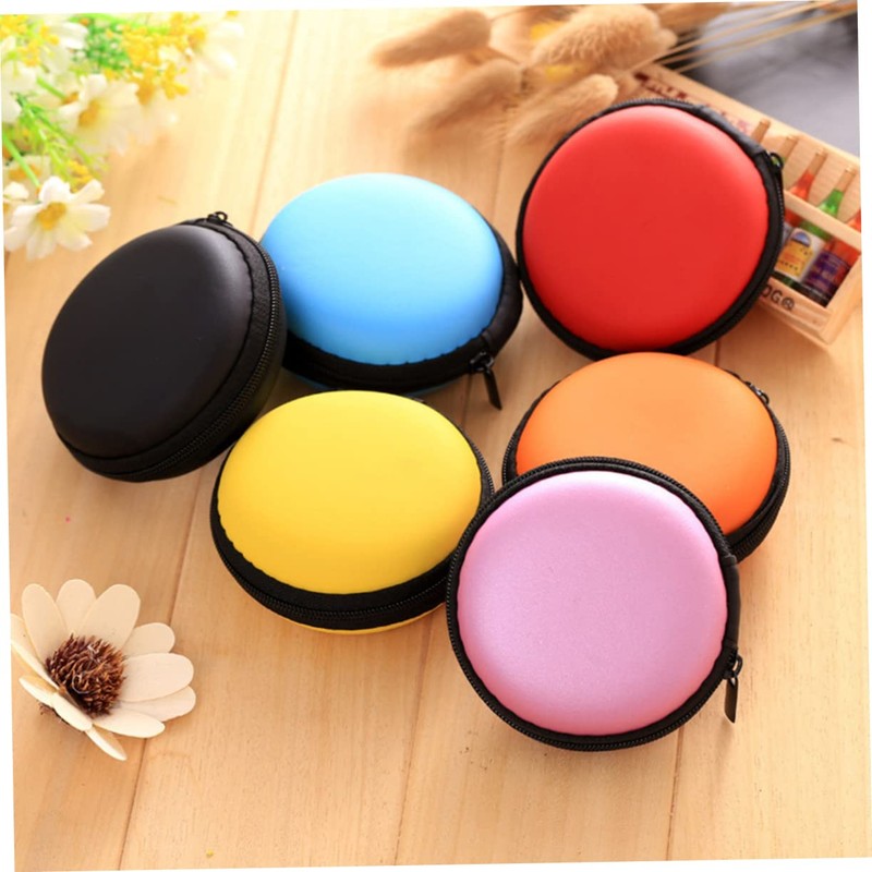 Gatuida Hard Earbuds Case Mini Pouch Ear Bud Organizer Bag